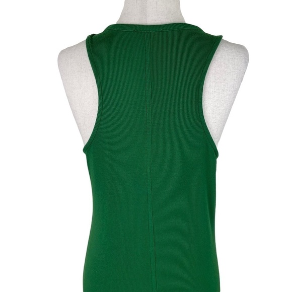Daily Ritual Green Ribbed Racerback Maxi Dress - Picture 3 of 10